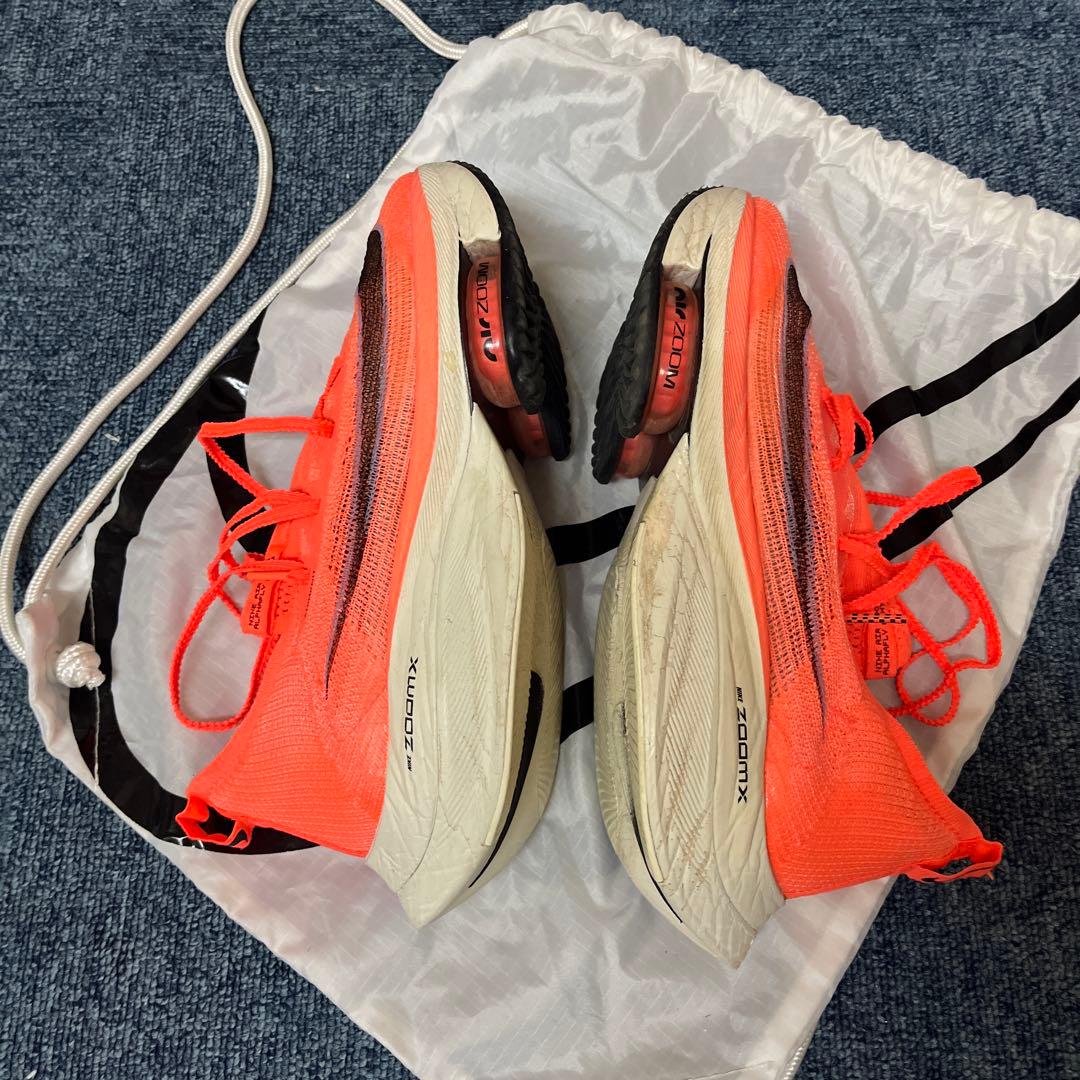 NIKE アルファフライ2 ランニングシューズ オレンジ