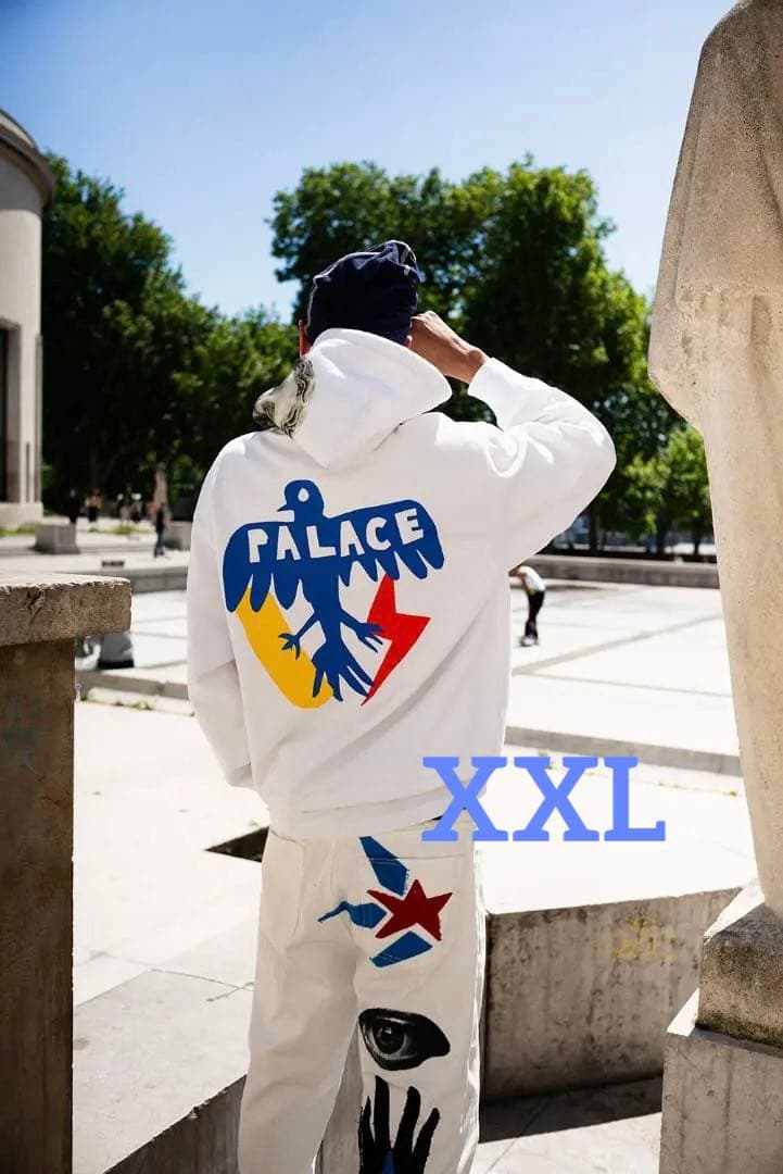 PALACE JCC+ コラボ フーディー HOODIE パーカ XXL パレス