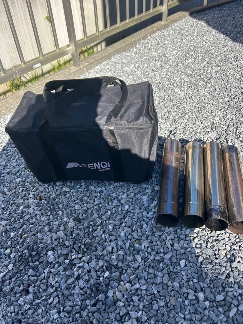 た*ん様 薪ストーブ　SENQI 延長煙突付き