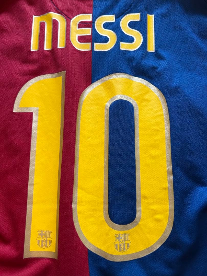 メッシ　ユニフォーム　2008-09 FCバルセロナ　値引き交渉可　専用対応不可