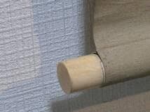 【真作】掛軸　軍鶏図　細密彩色花鳥画　秋の風趣　写実花鳥画　合箱入　T108