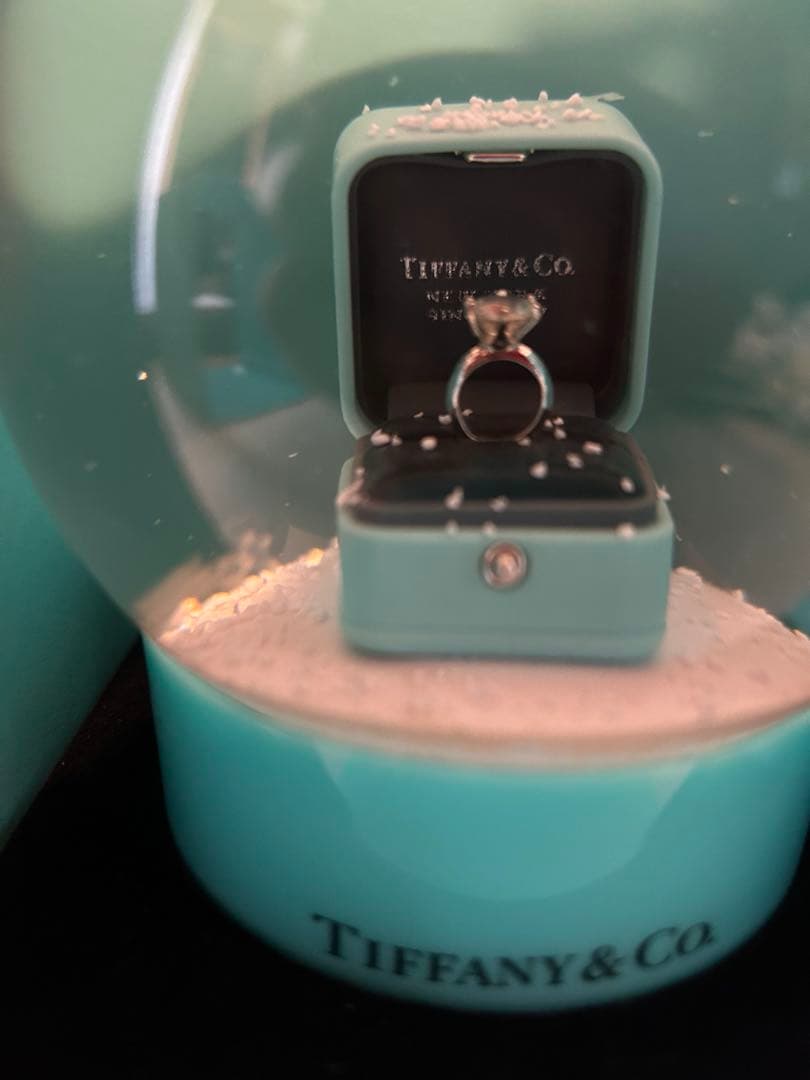 ティファニー　スノードーム スノーグローブ　非売品　ダイヤモンドリング