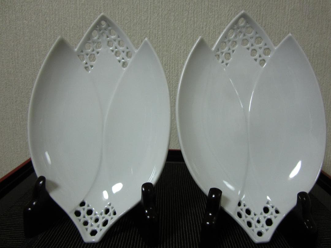 ６点◆平戸焼 三川内焼◆十四代 玉泉作◆冷茶・焼酎・ビールグラス②茶托②盛皿②