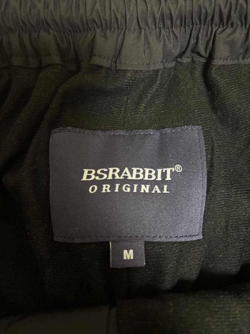BSRABBIT ウェアスノボ　パンツ スーパーワイドベンチレーション　M 黒