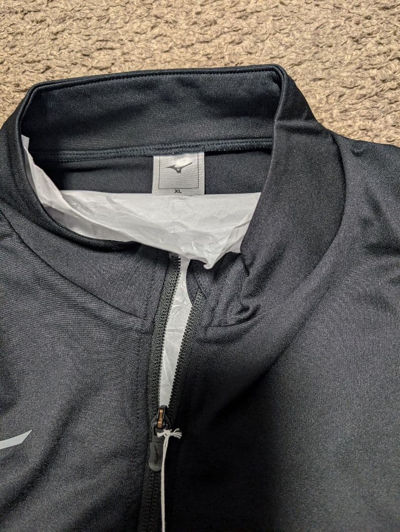 Mizuno ブラック ジャケット パンツ セット