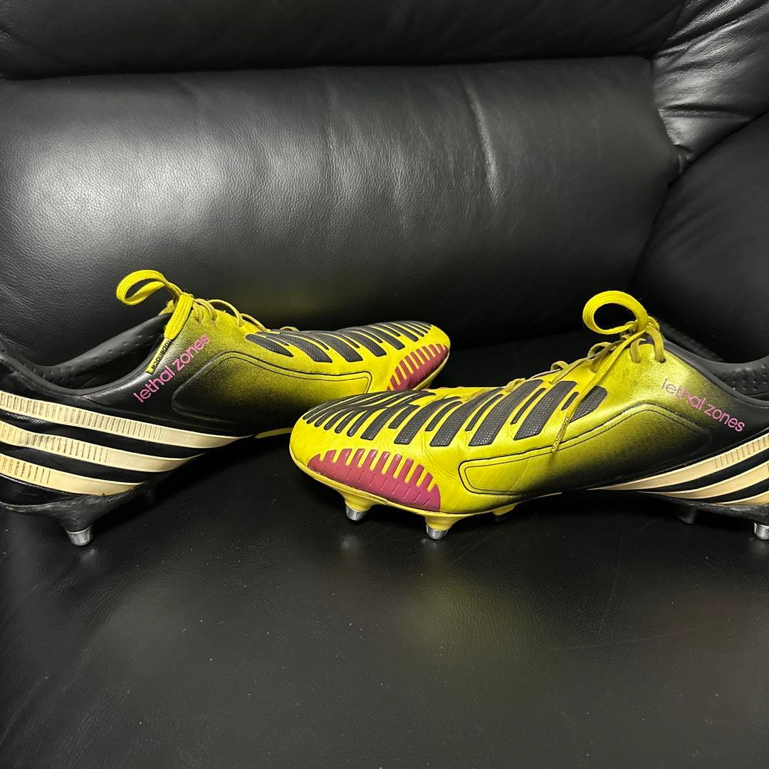 テアシュテーゲン　実使用スパイク　証明書付き アディダス プレデター　バルセロナ