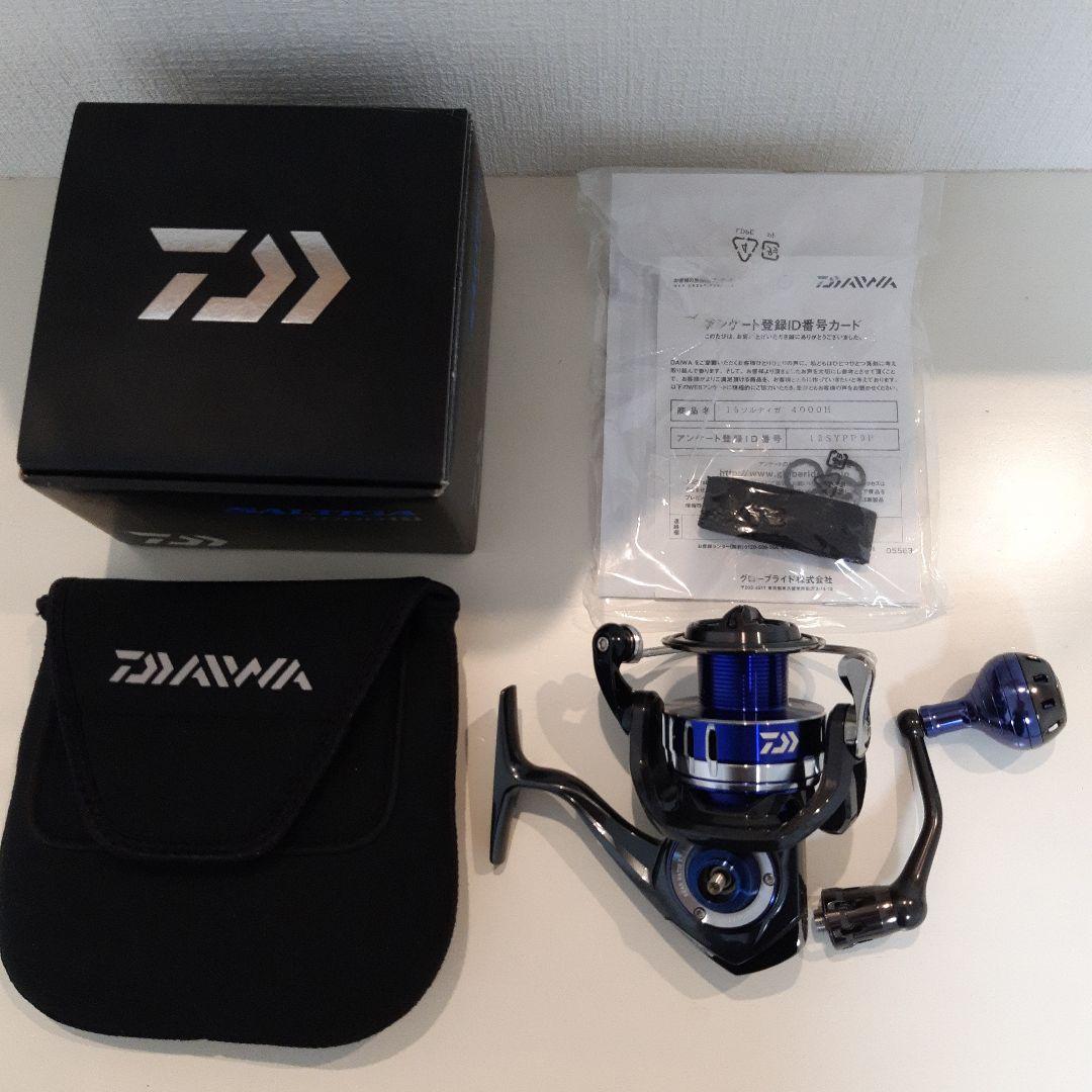 新品未使用　DAIWA 15　ソルティガ　リール 4000H