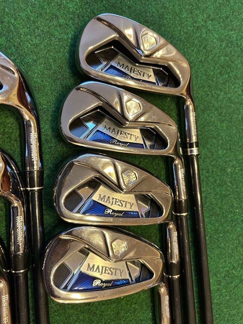 MAJESTY マジェスティ ロイヤル ブラック アイアンセット(7本)R2