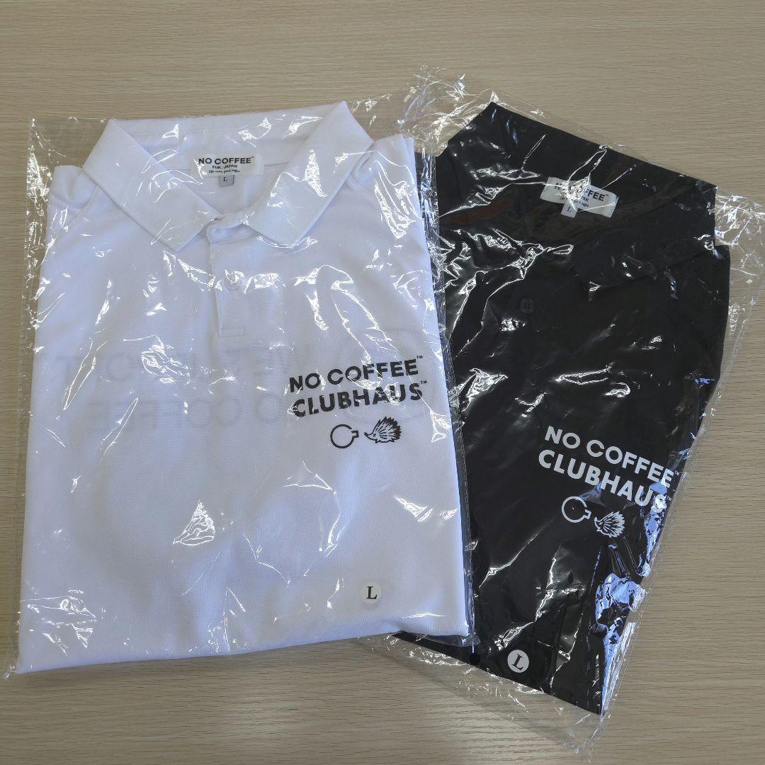 ★GWsale★NO COFFEE×CLUBHAUS POLO 白黒セット
