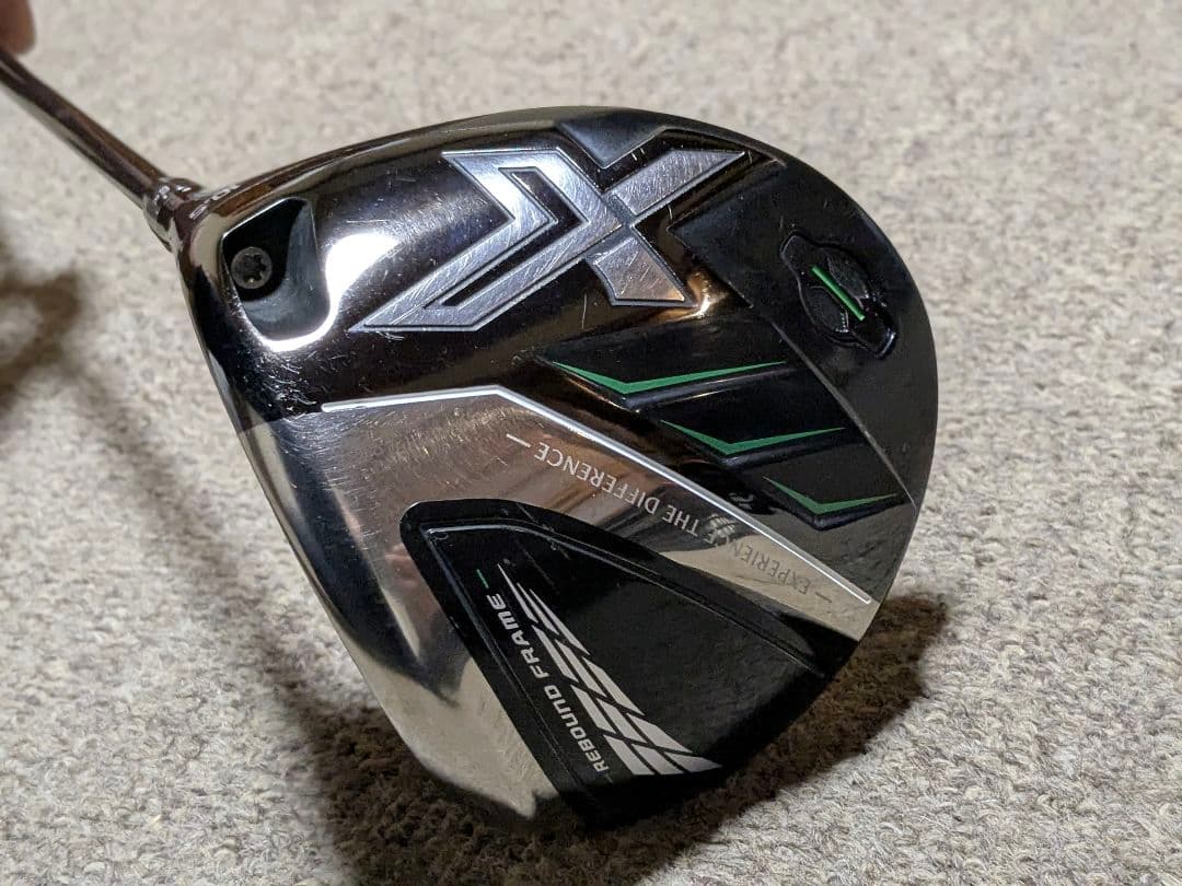 ゼクシオ　eks 2022 ドライバー　ミヤザキ　AX-Ⅱ