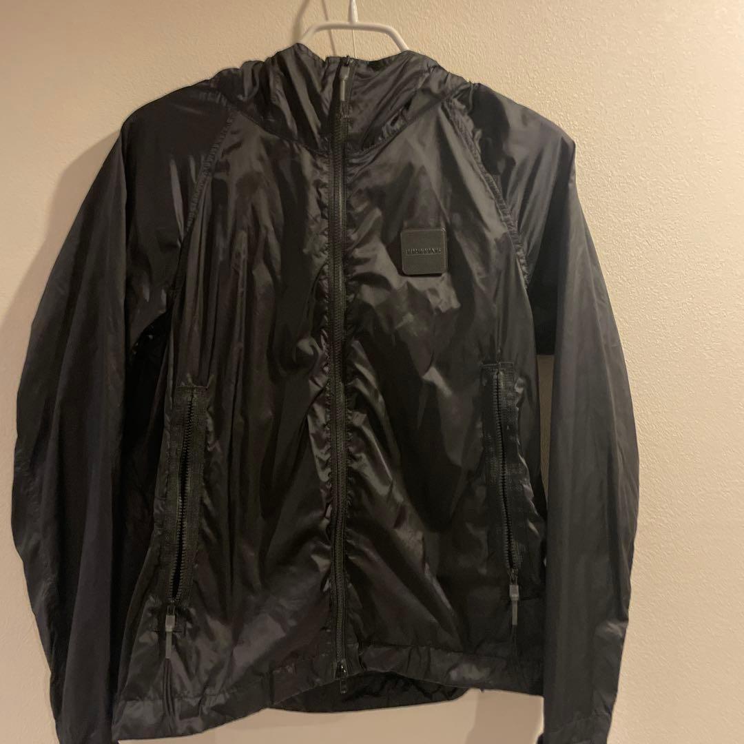 【美品】ブリーフィング　レディース　ナイロンパーカー　ブラック　Sサイズ