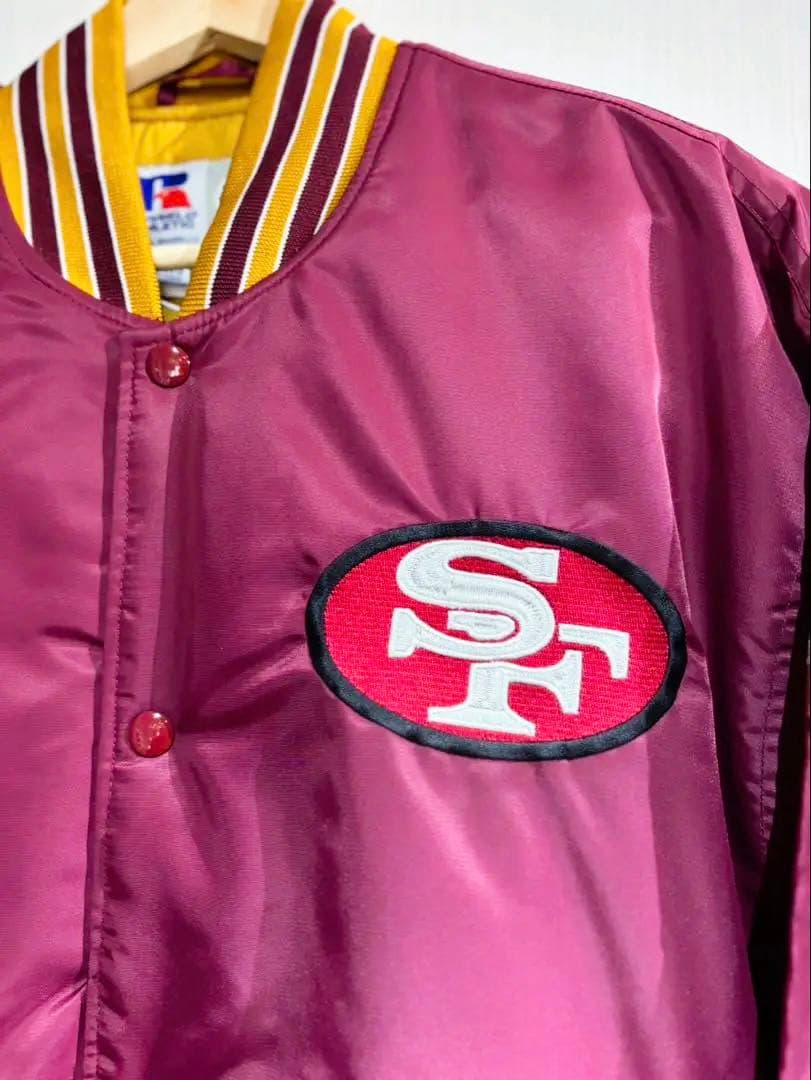 新品Russell 49ers forty niners NFL スタジャン