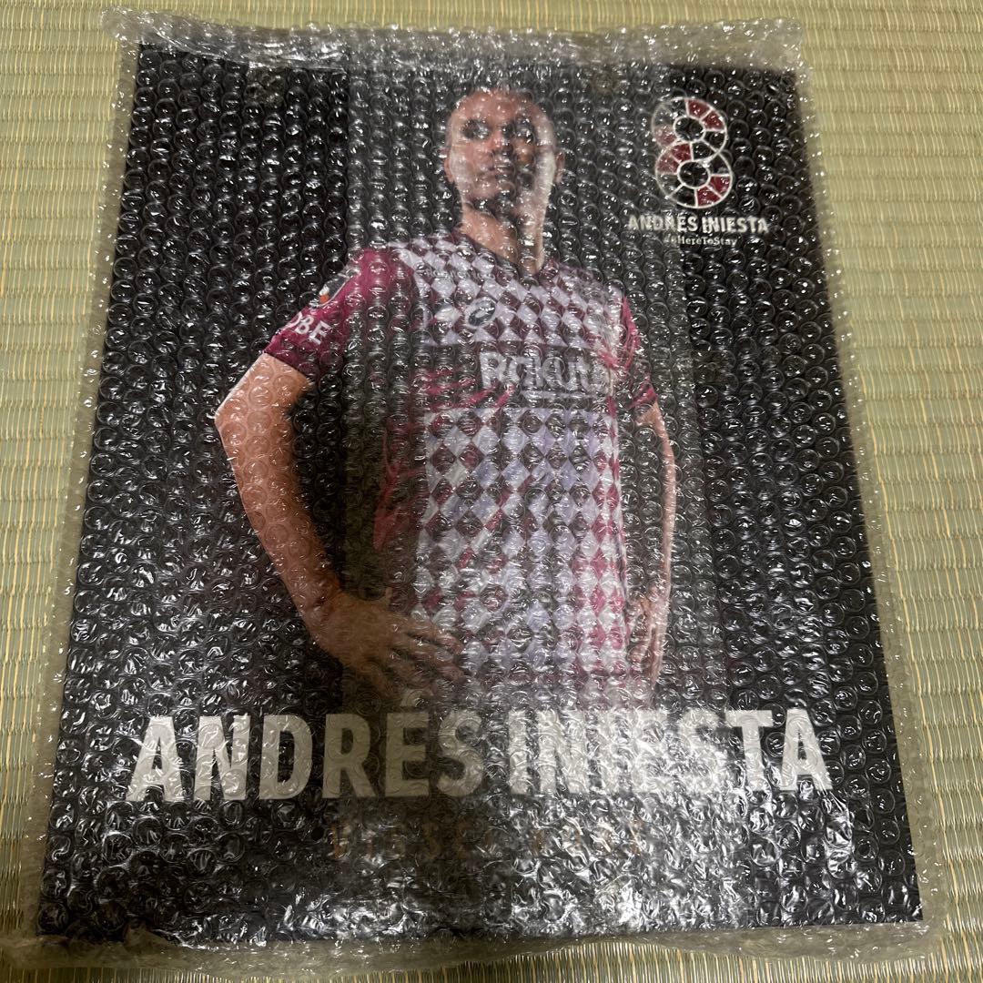 イニエスタ　レプリカユニフォーム　数量限定シリアルナンバー入BOX