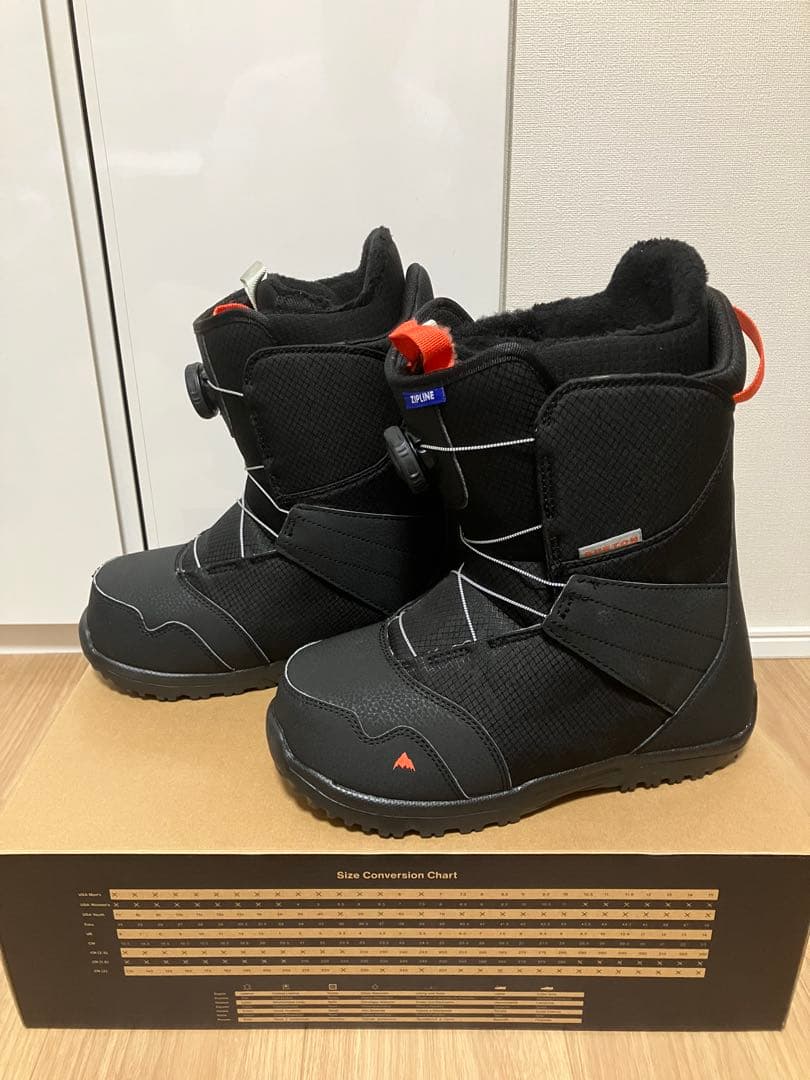 BURTON ZIPLINE BOA キッズ スノーボードブーツ 25センチ