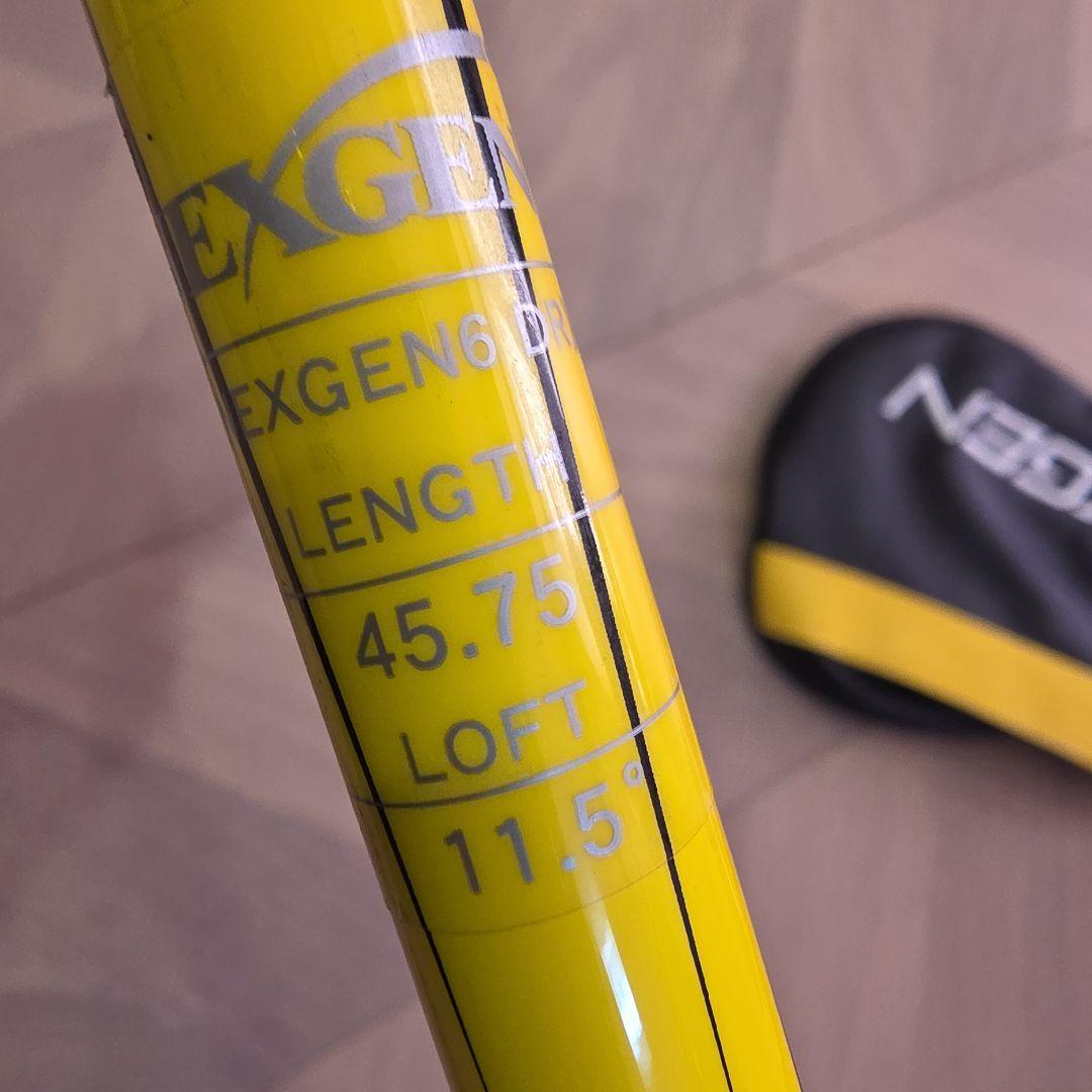 キスなし　　NEXGEN ドライバー ブラック/イエロー