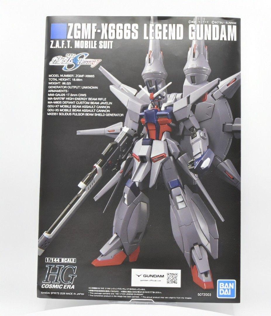〚 HGCE 1/144 レジェンドガンダム〛塗装済完成品