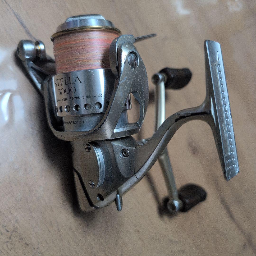 SHIMANO 98ステラ STELLA3000 ダブルハンドル 動作良好！