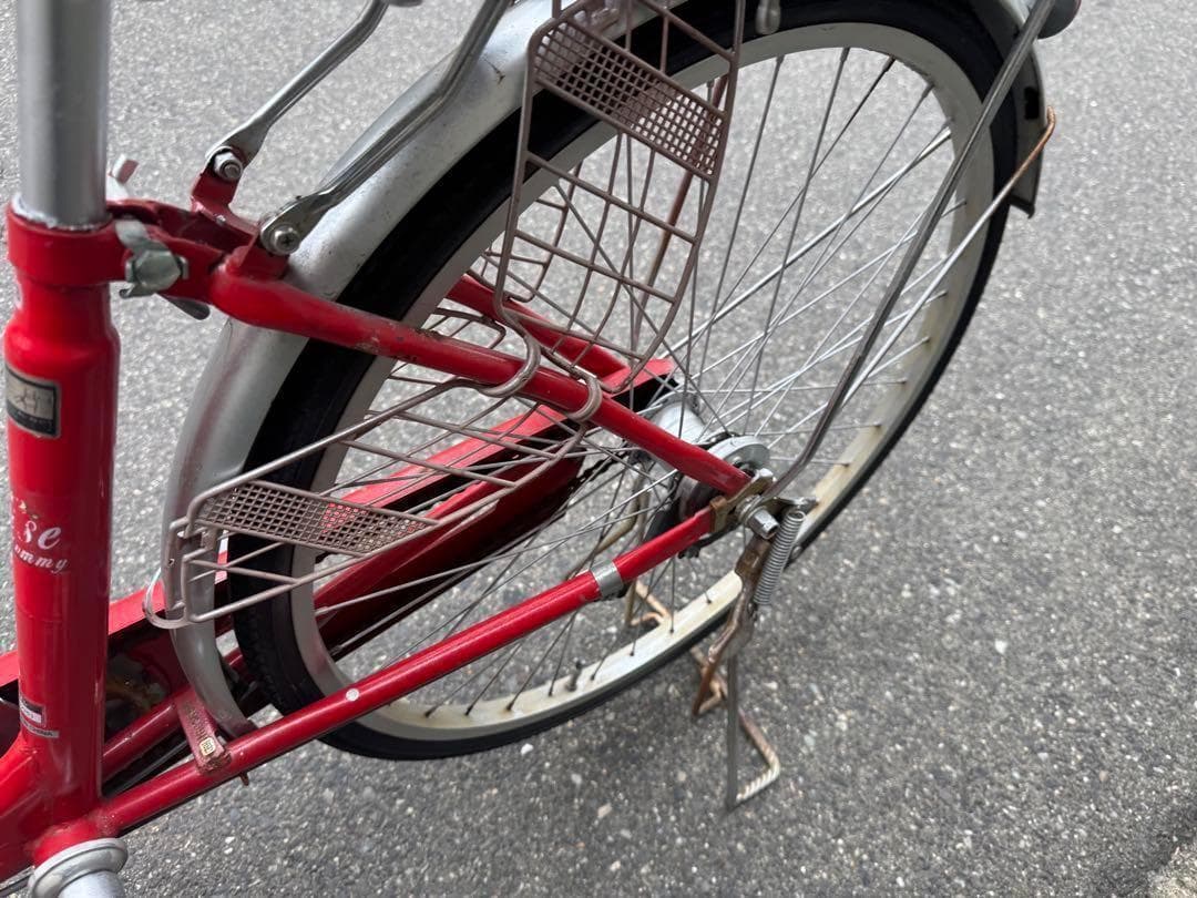 242）全車両格安販売‼️ 26インチ　オートライト　ママチャリ　シティサイクル