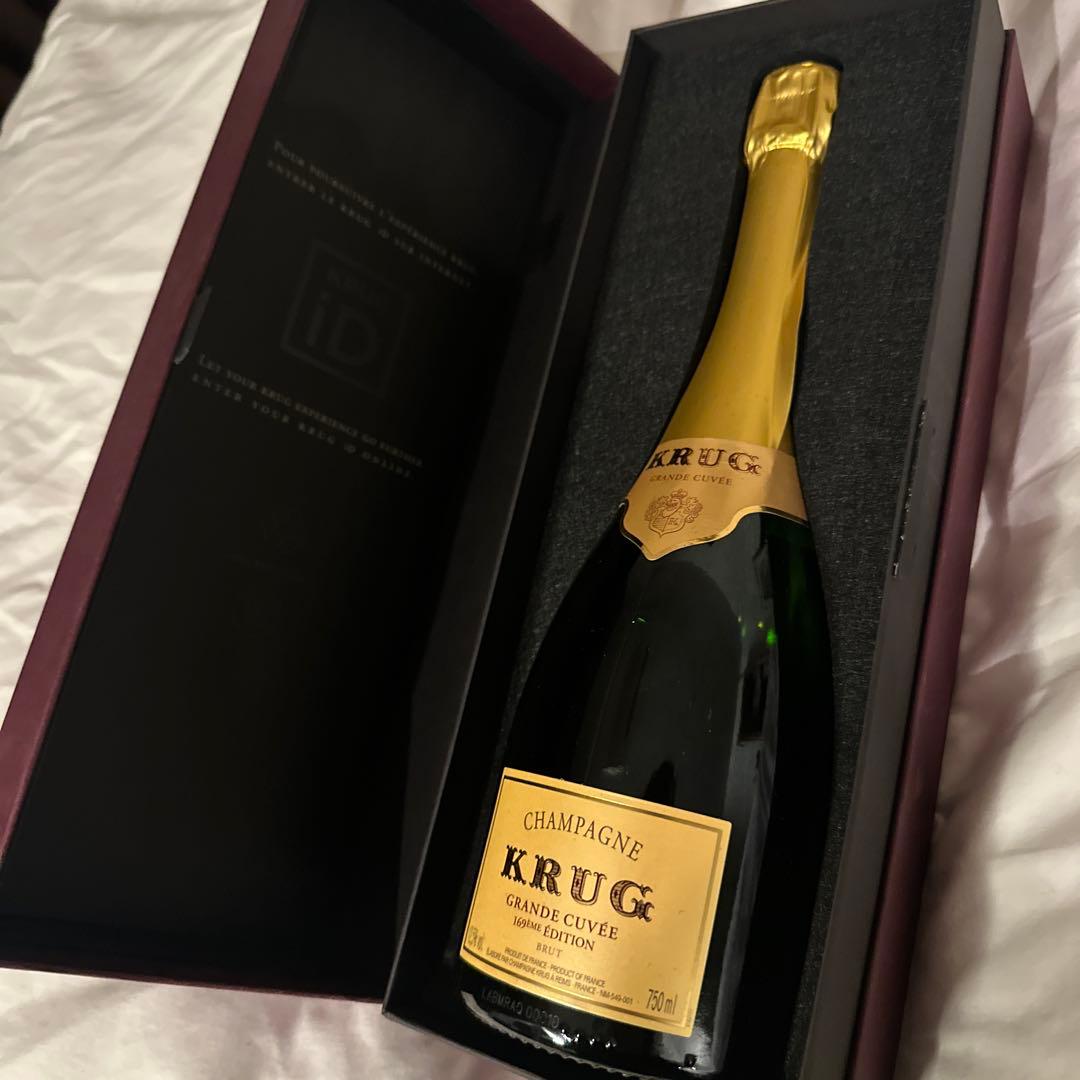 Krug Grande Cuvée 169ème 750 箱Krug ID付