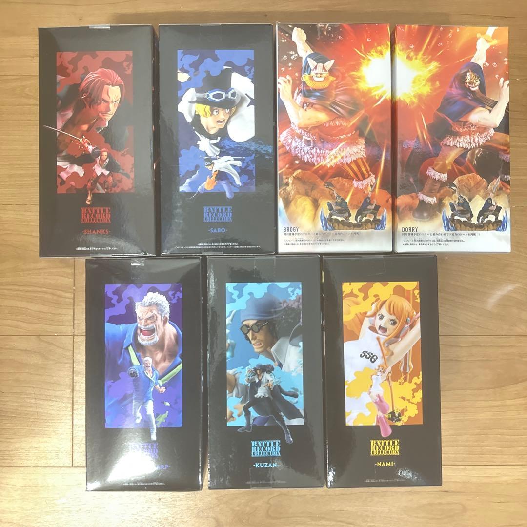 ワンピース　シャンクス　サボ　ガープ　クザン　ナミ　ドリー　ブロギー　フィギュア