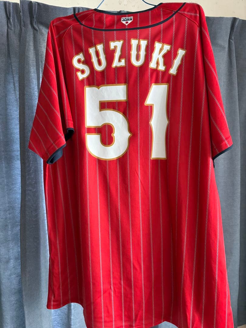 2020東京五輪 鈴木誠也 #51 セカンドビジターユニフォーム