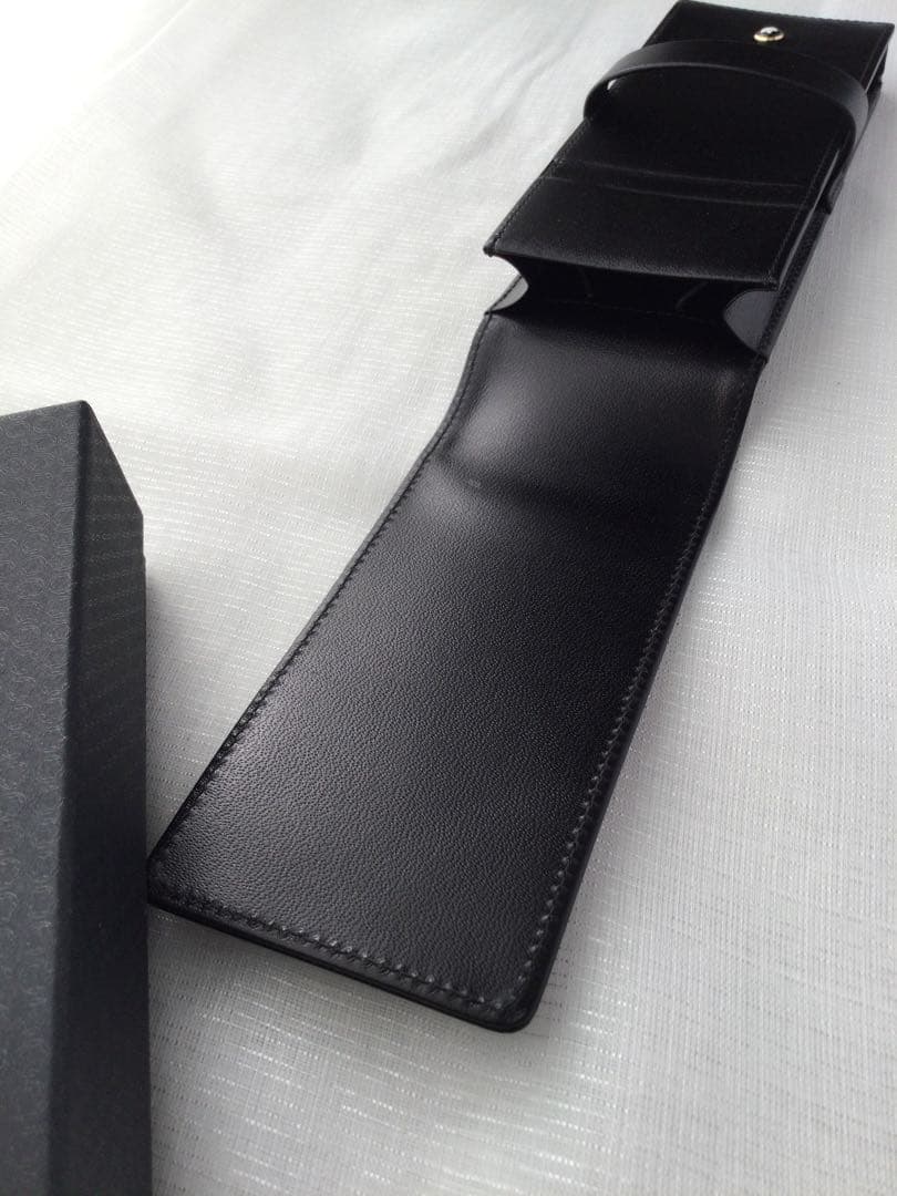 未使用 モンブラン MONT BLANC 3本 ブラック筆箱