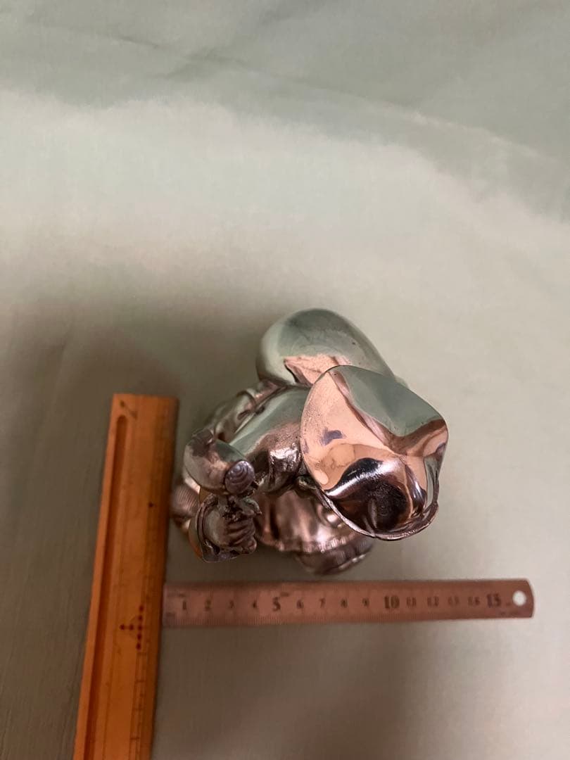 大黒天　高村光雲原型　洋銀製