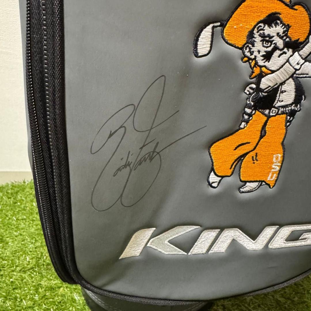 希少 COBRA コブラ キャディバッグ リッキーファウラー サイン