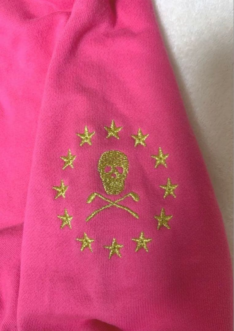 MARK&LONA フード付きピンクジャケット