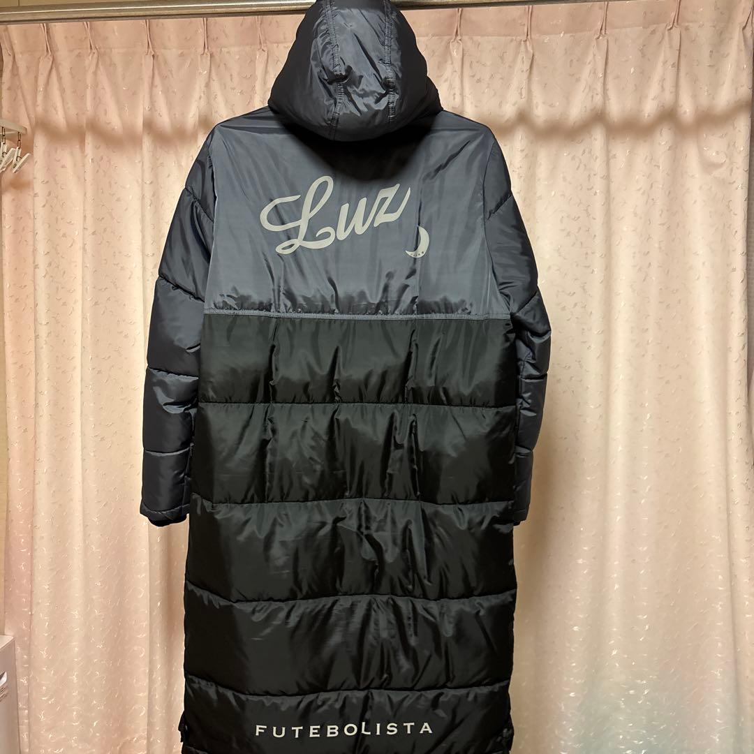 Luz e Sombra ベンチコート グレー/ブラック