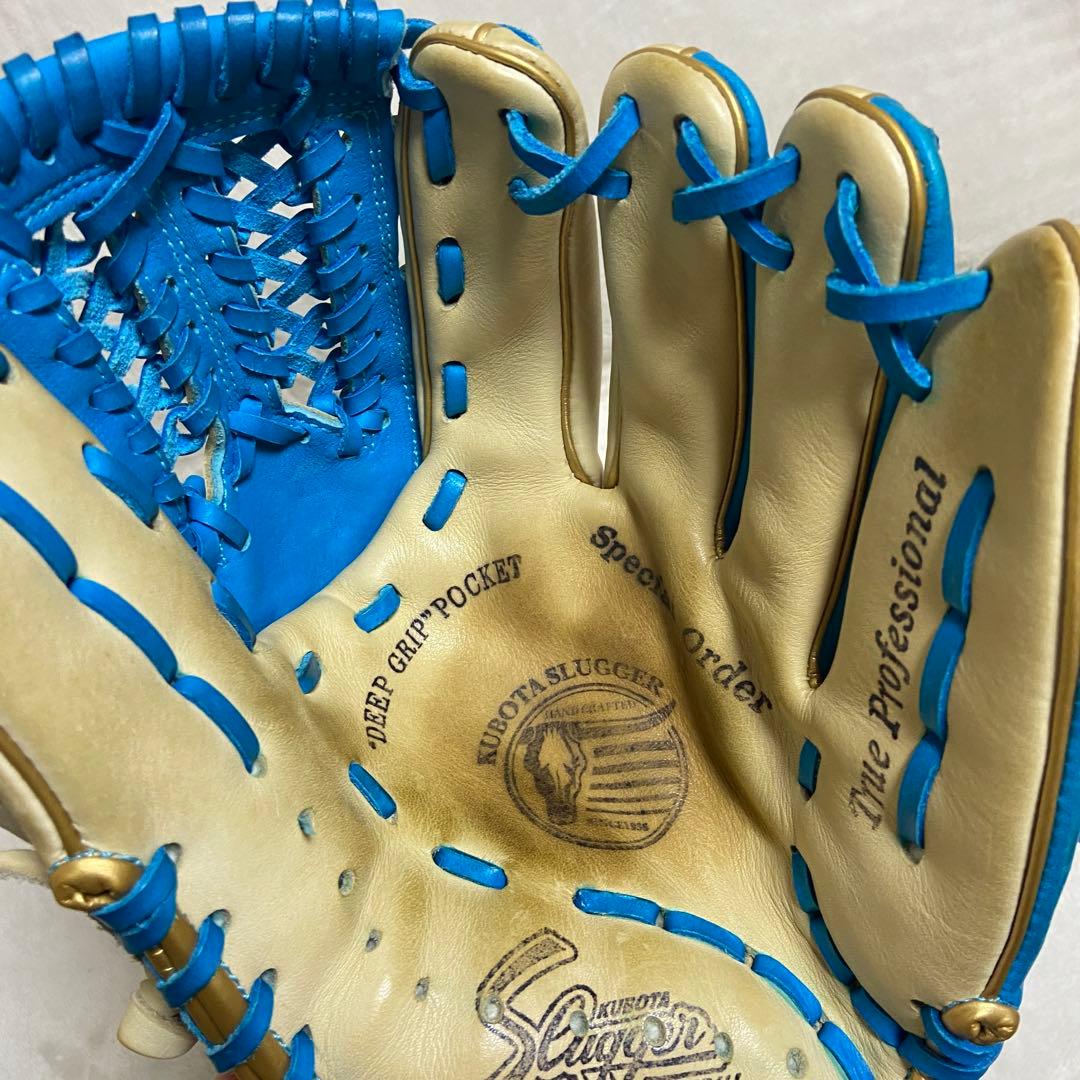 久保田スラッガー　オーダー　軟式　グローブ　刺繍あり　内野手