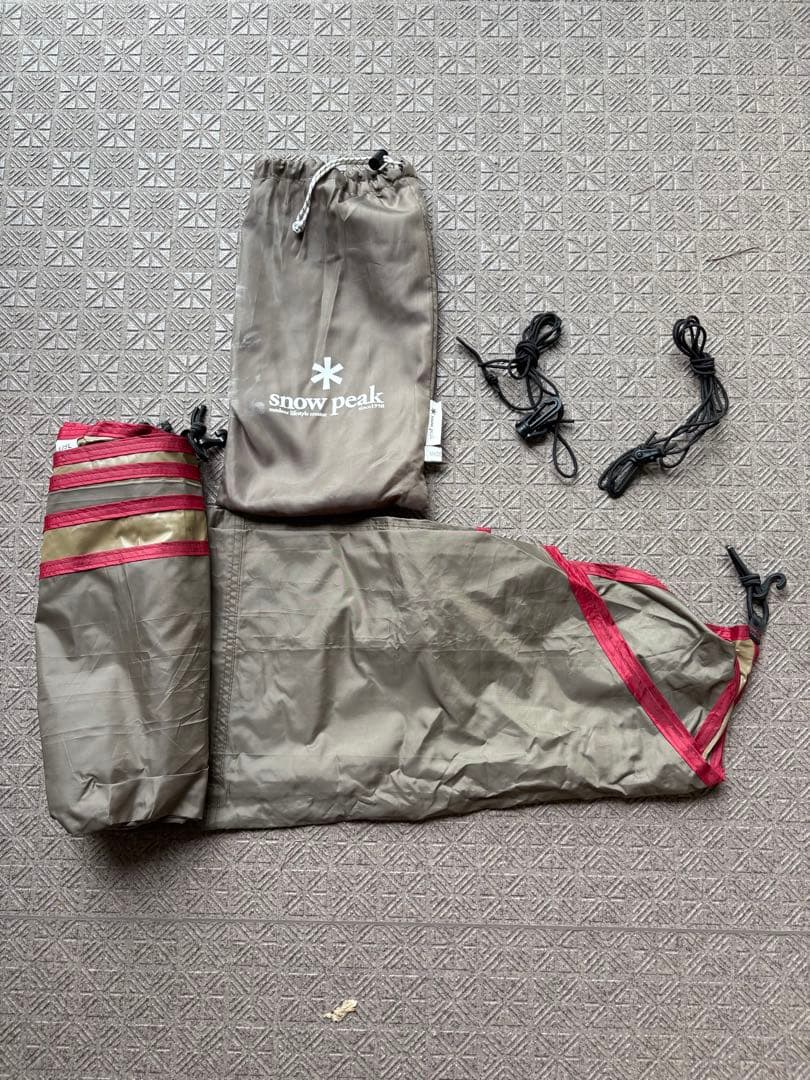 スノーピーク ランドロック TP-670 [アルミポール付:ドアパネルに使用]