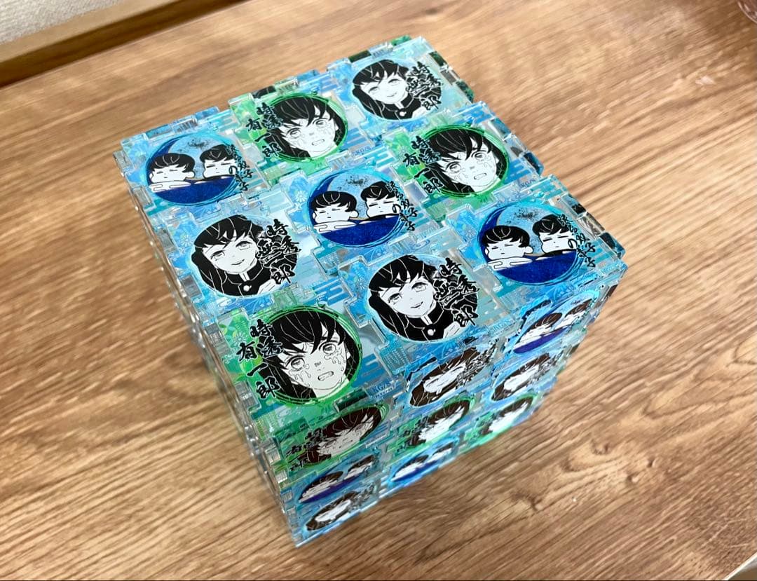 時透無一郎/有一郎/眠る双子の赤子　鬼滅の刃原画展　アクリルパズル　54個セット