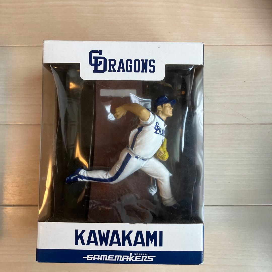 ヤクルトスワローズ 古田敦也　引退記念フィギュア　中日　川上選手 フィギュア