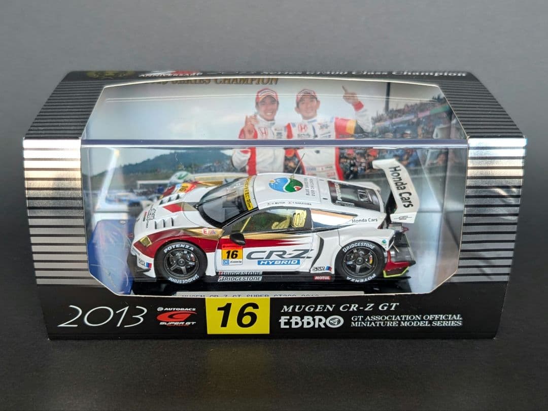 EBBRO 1/43 無限 CR-Z スーパーGT300 2013チャンピオン