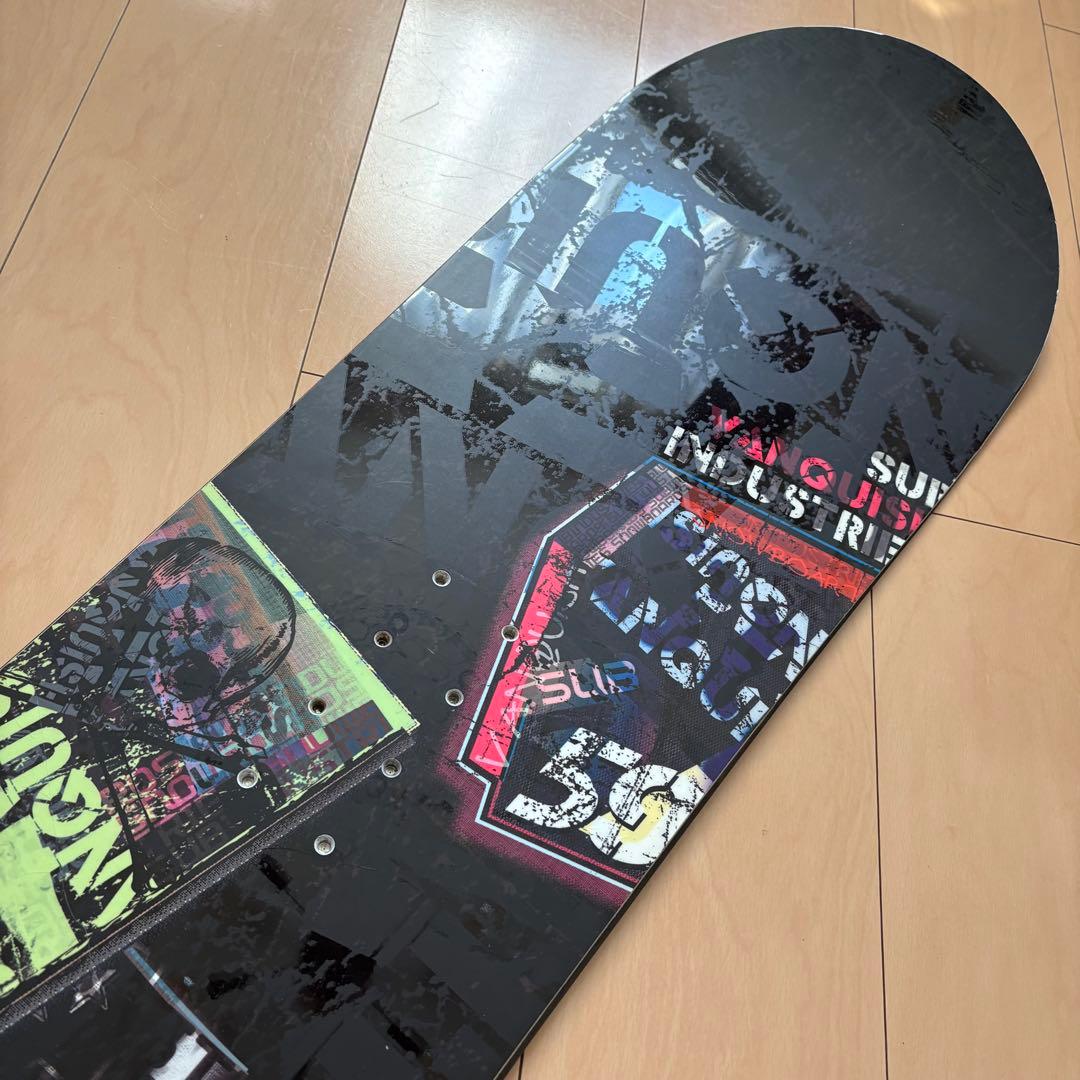 SUB industries バンキッシュ　スノーボード　156cm キャンバー