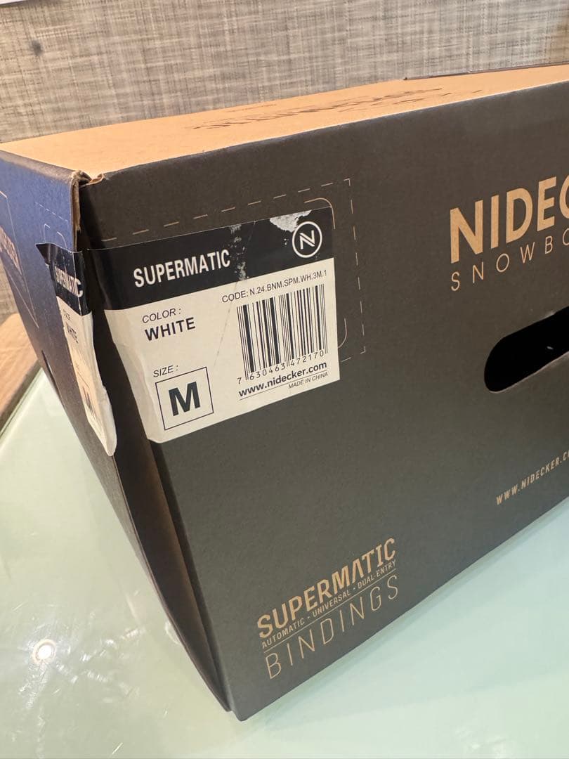 Nidecker Supermatic スーパーマチックビンディング　M