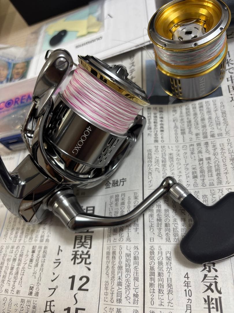 ステラ4000XG 夢屋スプール付　出品7月10日まで