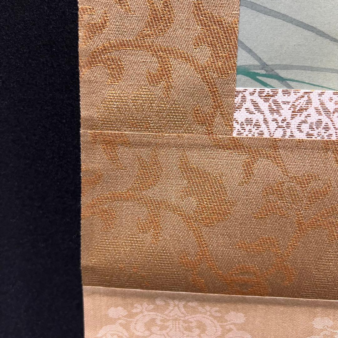 4123 井上秀峰 「四季花鳥之絵」 共箱 肉筆 四幅対 絹本 日本画 掛軸