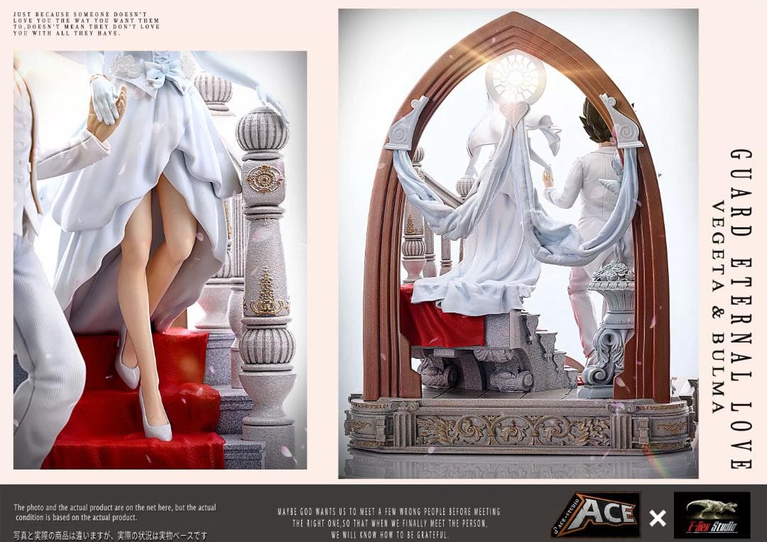 ドラゴンボール ベジータ ブルマ フィギュア ガレージキット 1/6スケール