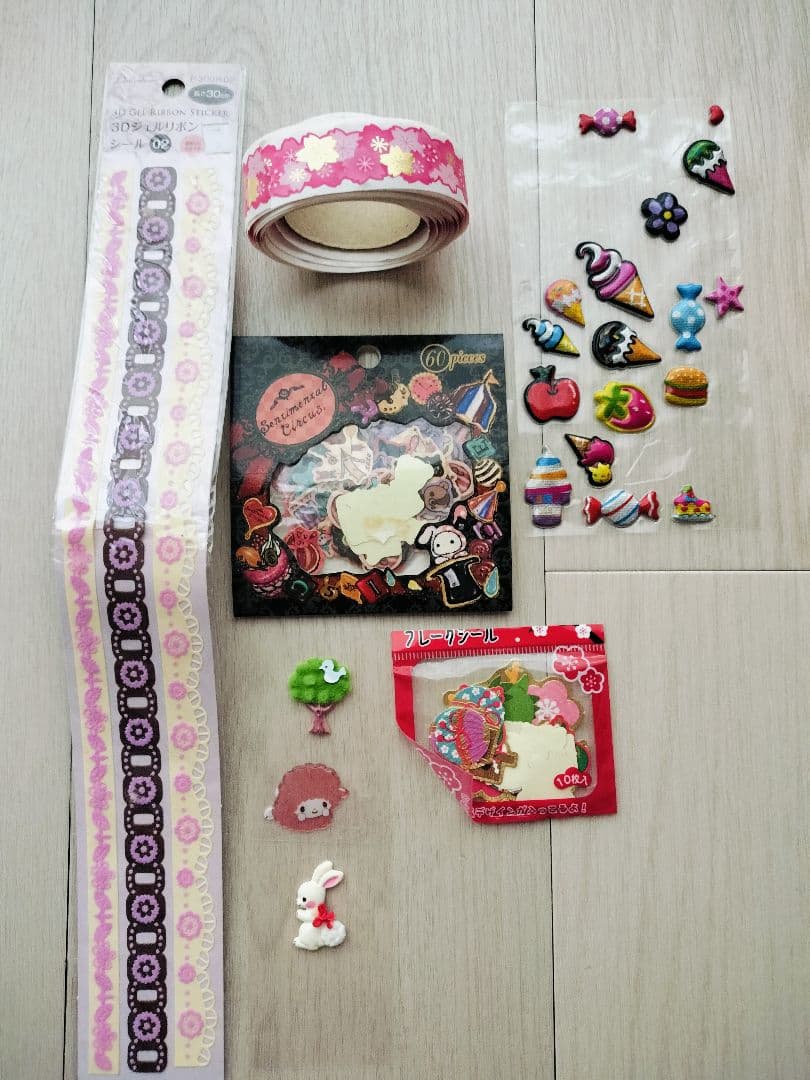 シール　いろいろ　かわいい　未使用あり