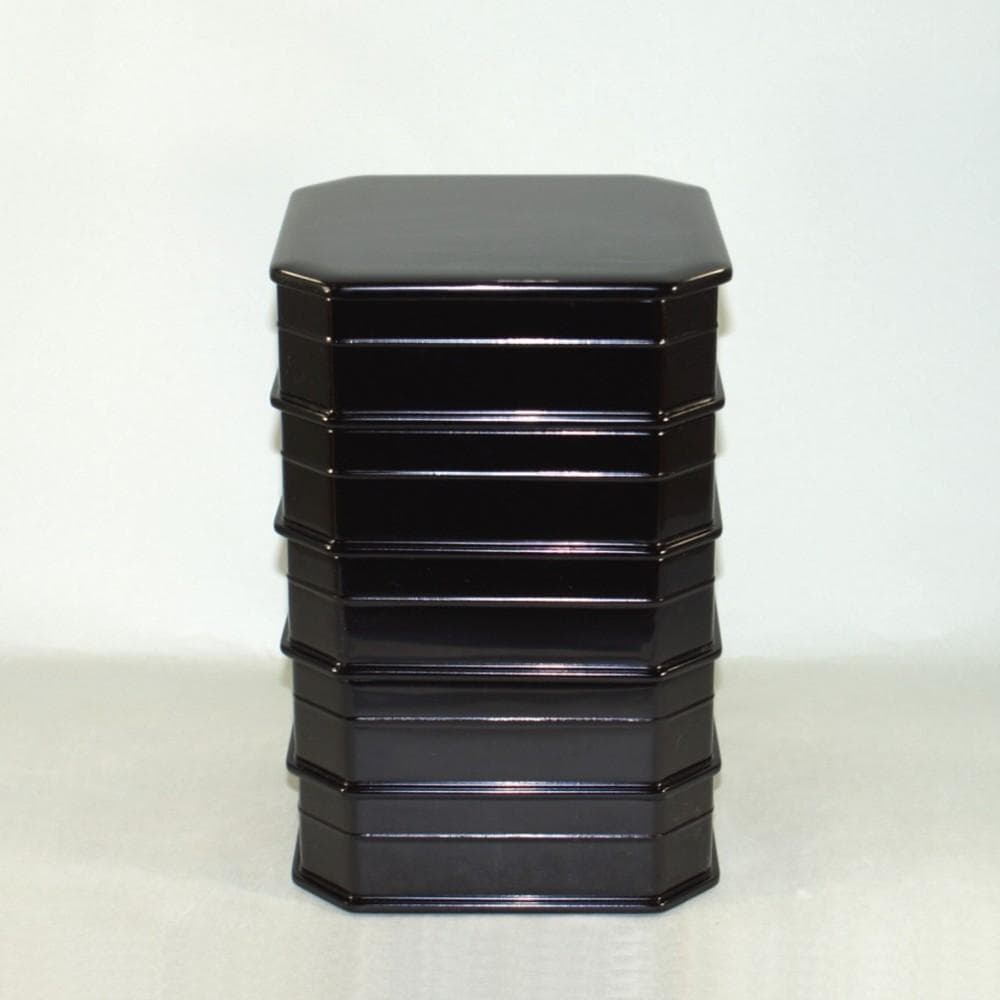 山中塗 縁高重 助田宗明作