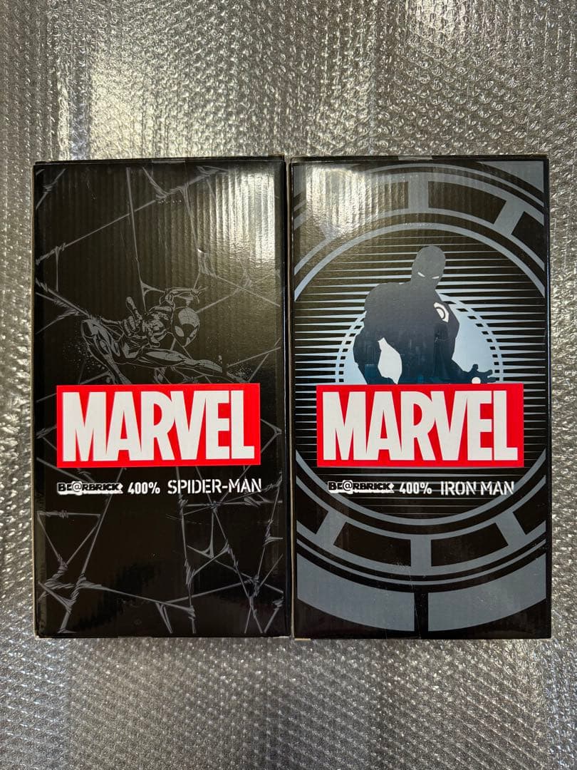 ハッピーくじ BE@RBRICK SP賞 ラスト賞 マーベル ベアブリック