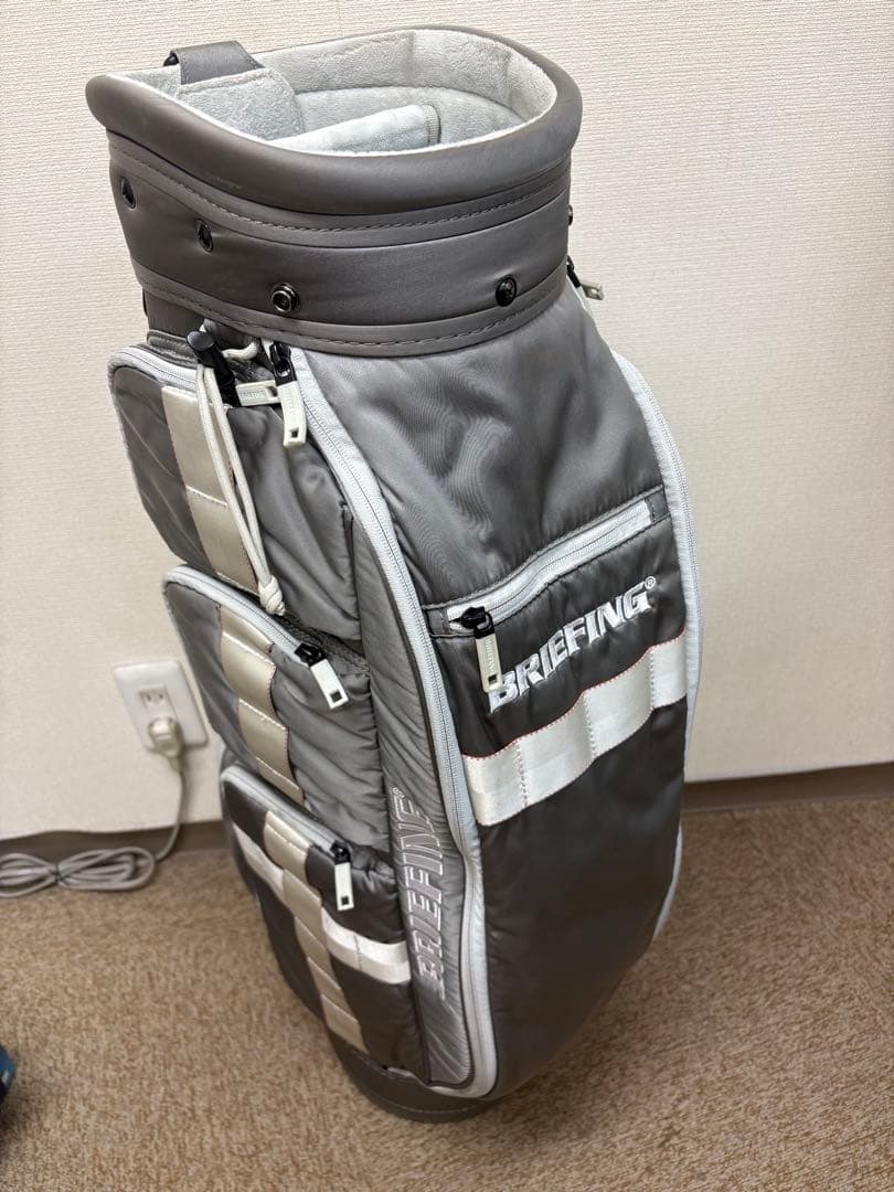 BRIEFING ブリーフィング　キャディバッグ　CR-6 グレー