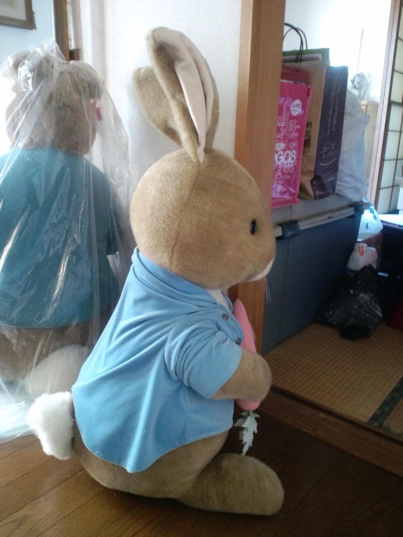 レア！　ピーターラビット　ぬいぐるみ　EDEN　 タグ付き　85cm　超特大