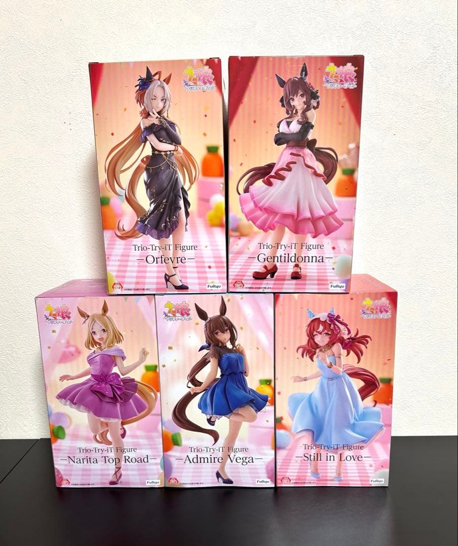 ウマ娘 フィギュア ラウンドワン限定 5種セット