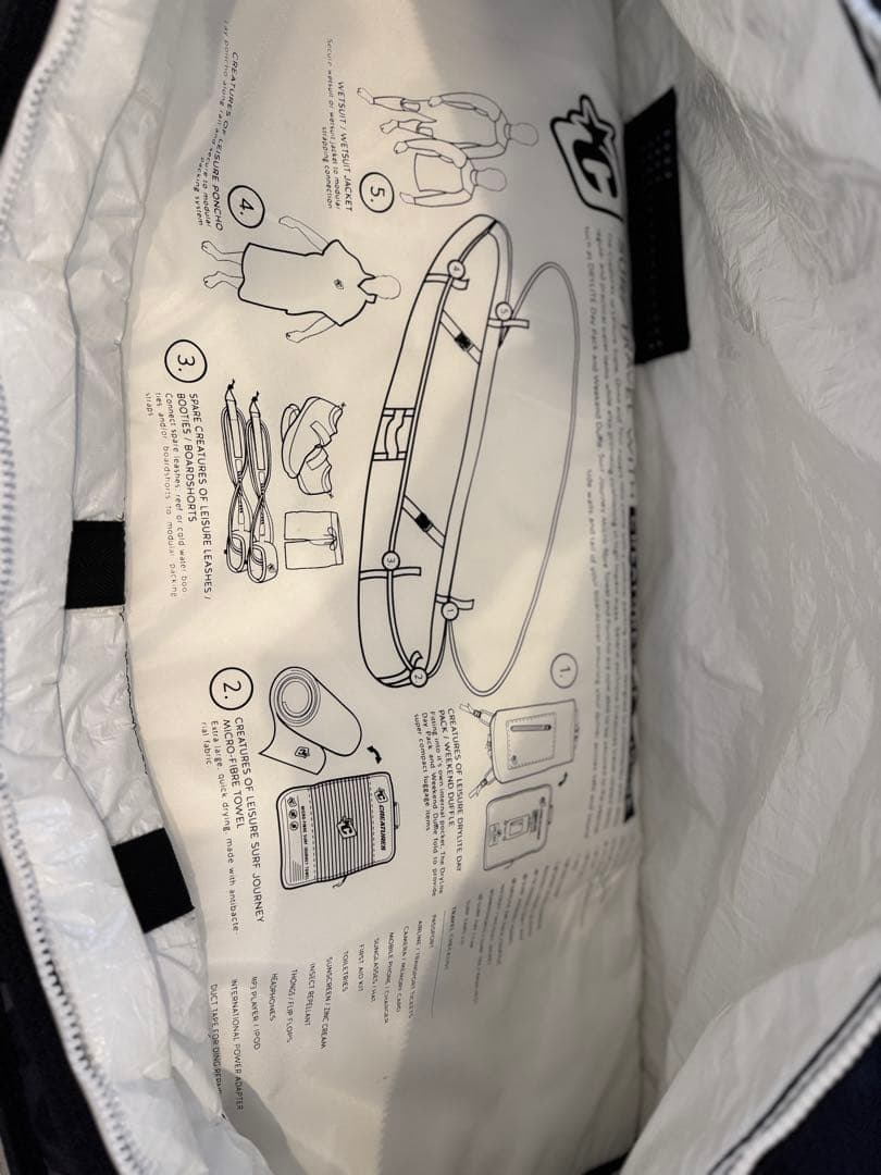 ハードケース ショート用 CREATURES 3本 ６’7”