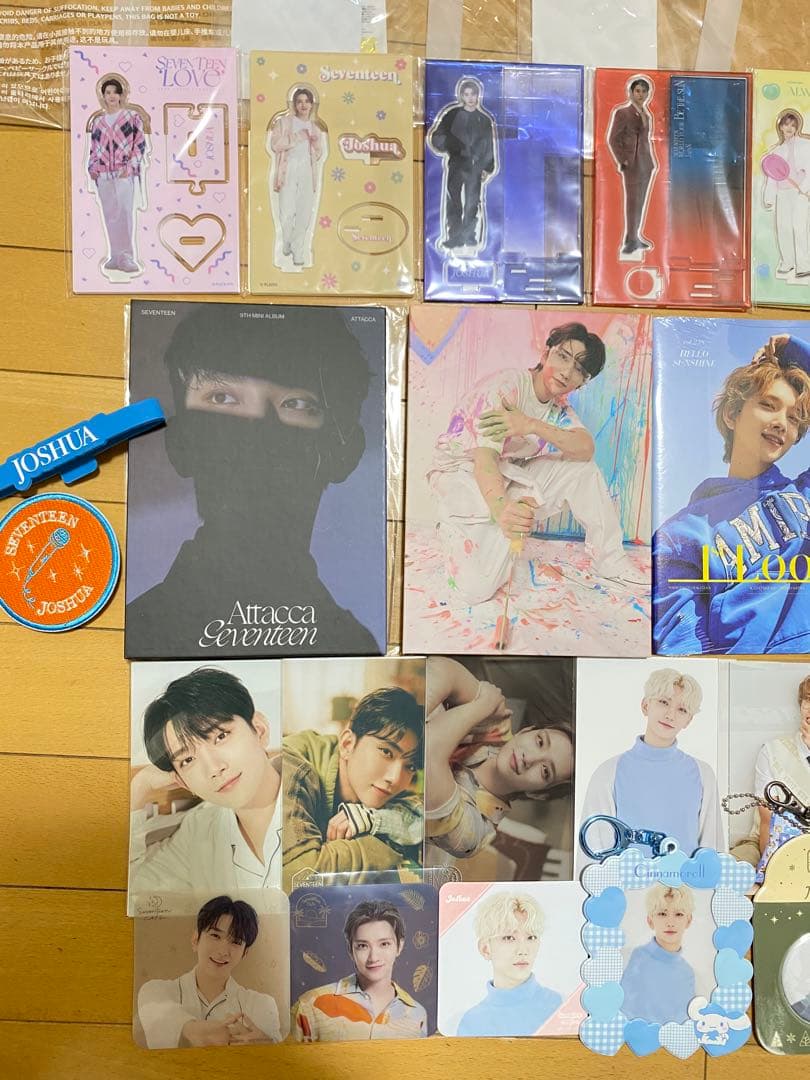 ジョシュア セブチ SEVENTEEN うちわ アクスタ トレカ まとめ売り