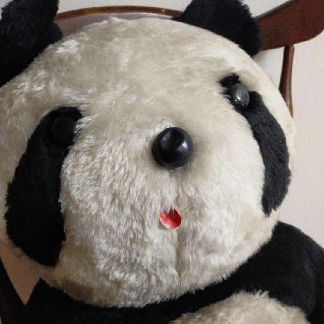 昭和のパンダぬいぐるみ 大きめ