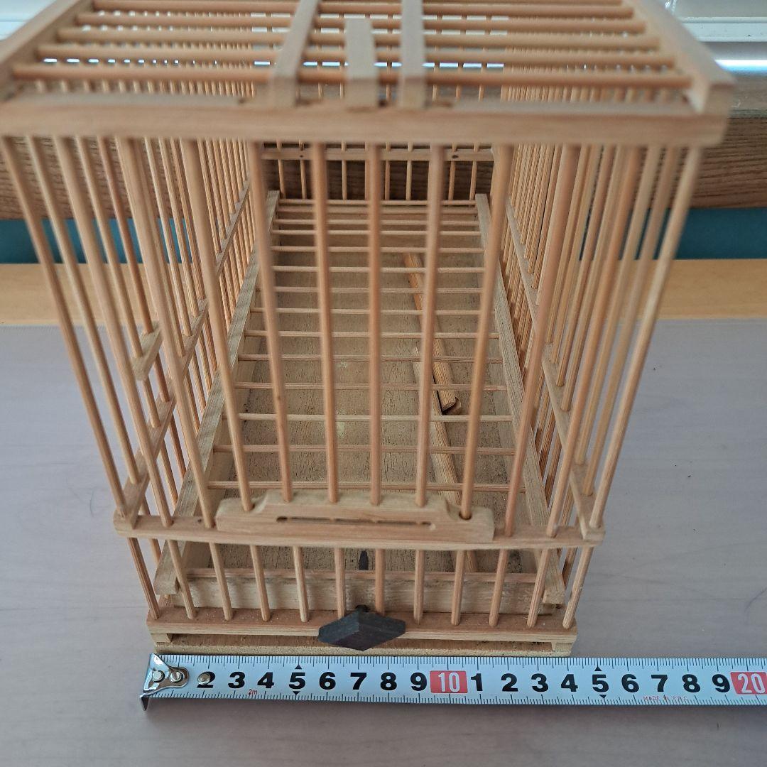 鳥籠　鳥かご　メジロ　9個　+　収納木棚